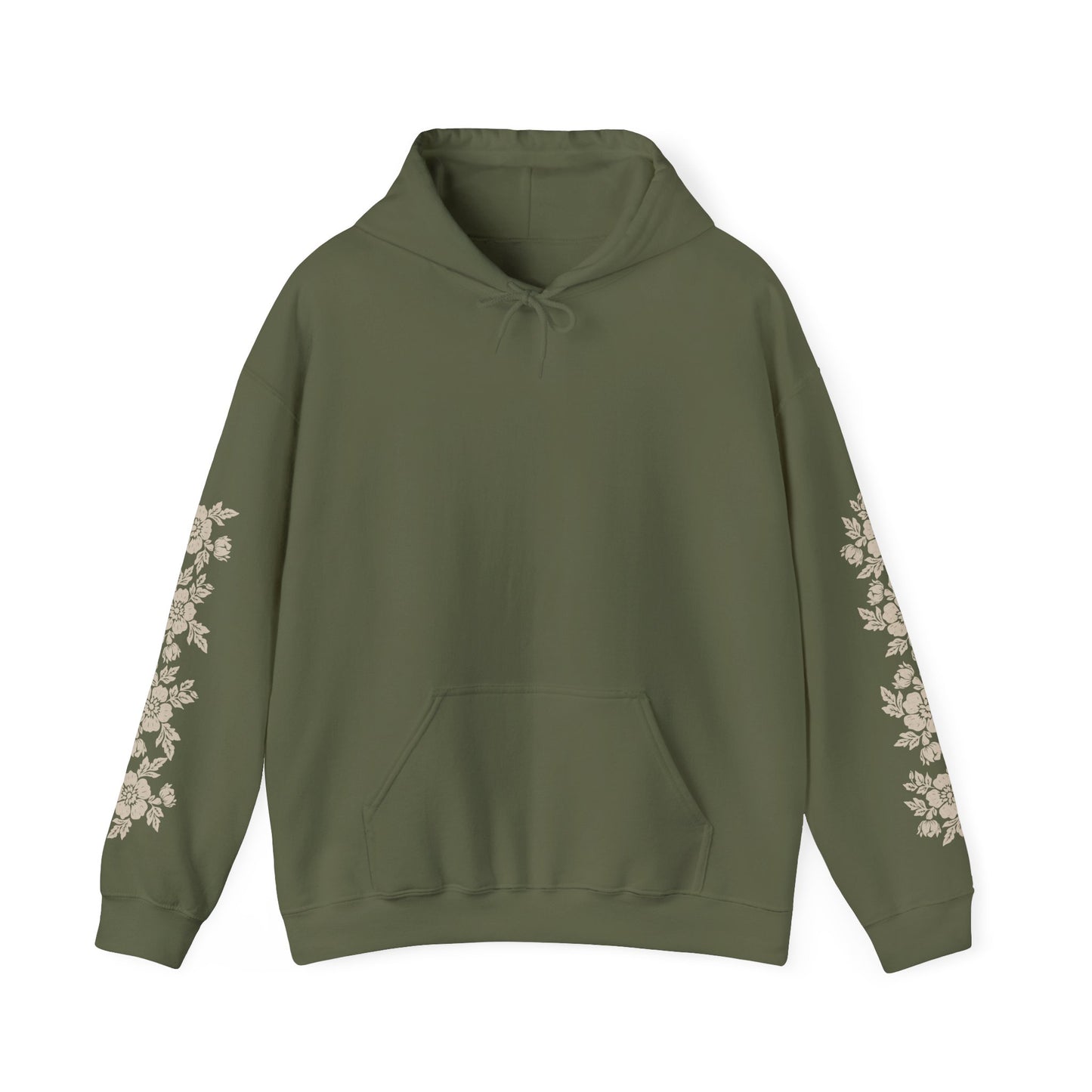 Wildflower Sleeve Hoodie