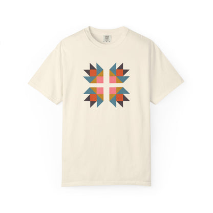 Geometric Quilt Block Tee