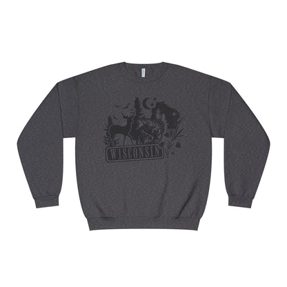 Wisconsin Wildlife Crewneck