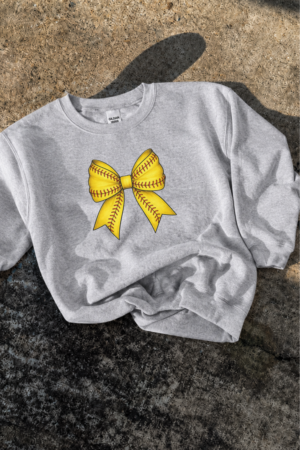 Softball Bow Sweatshirt