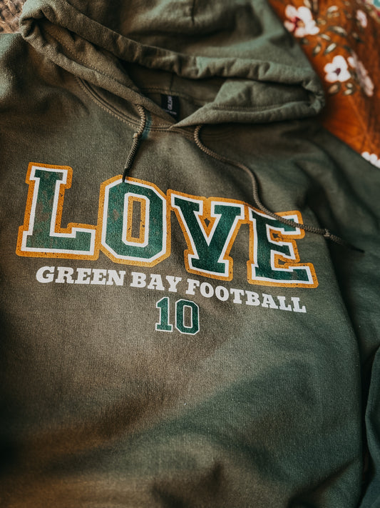 Love Football Hoodie