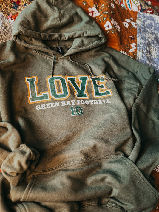 Love Football Hoodie
