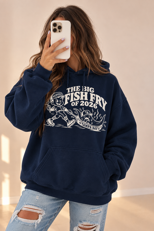 The Big Fish Fry of 2026 – Milwaukee Baseball Tee, Crewneck or Hoodie