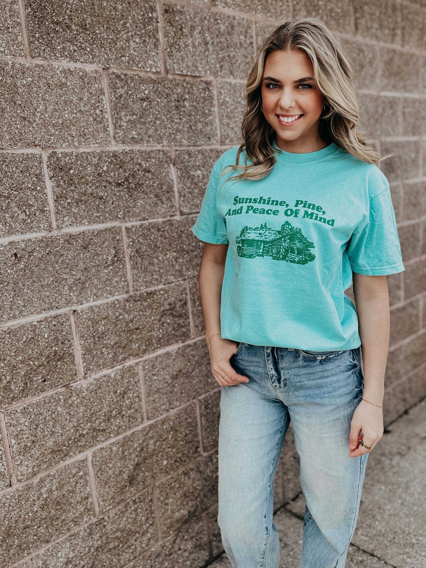 Sunshine, Pine, And Peace Of Mind Tee