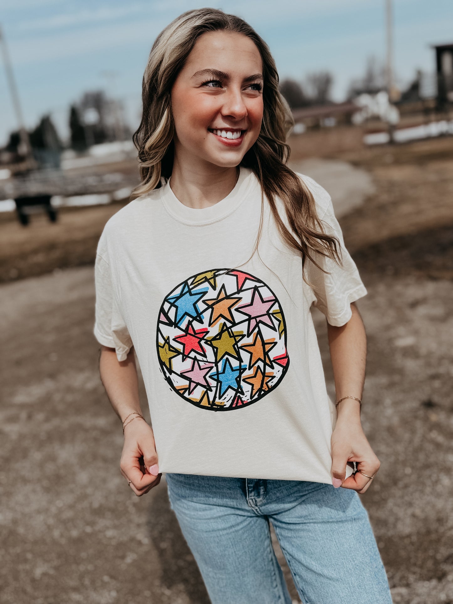 Volleyball Stars Tee