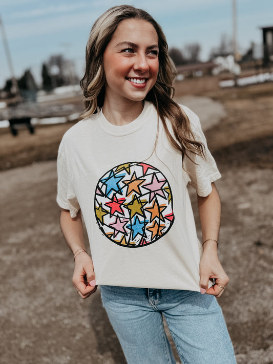 Volleyball Stars Tee
