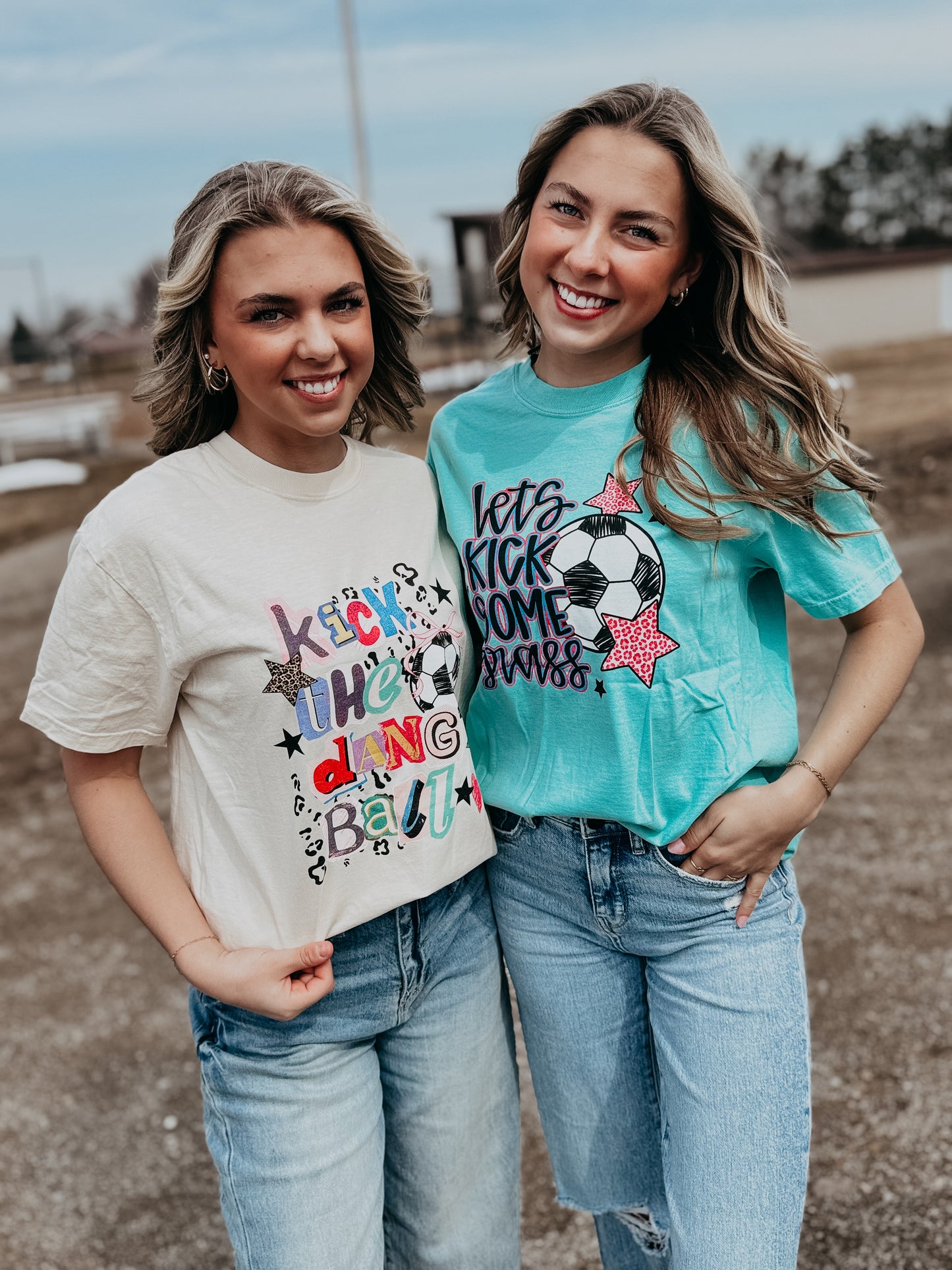 Kick the Dang Ball Soccer Tee