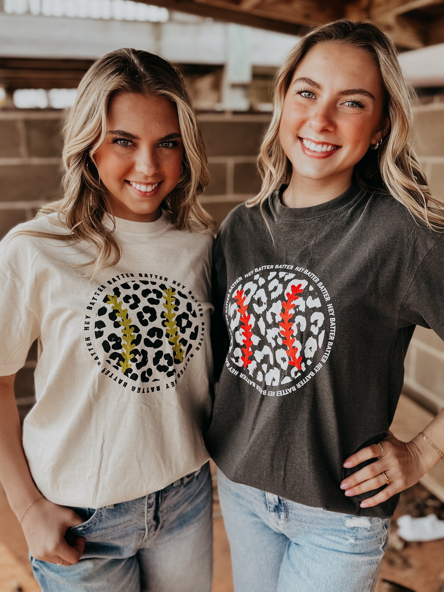 Leopard Baseball Tee