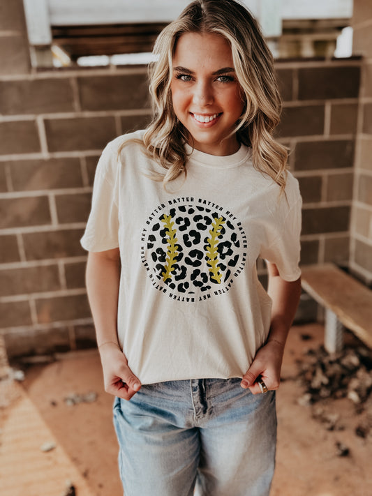 Hey Batter Softball Tee