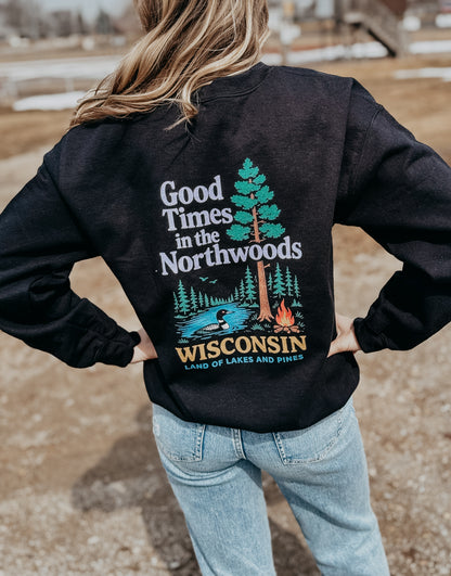 Wisconsin Northwoods Crewneck