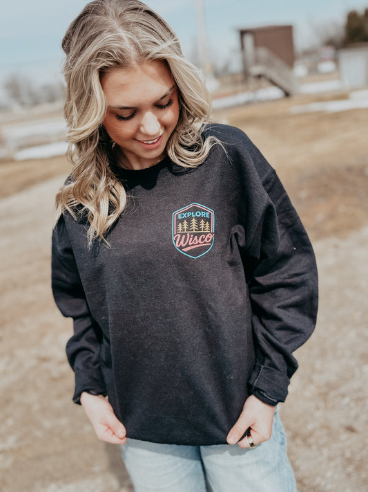 Explore Wisco Crewneck