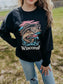 Wisconsin Retro Fish Crewneck