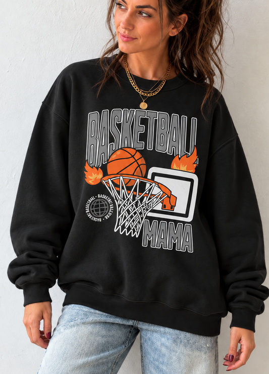 Basketball Mama Crewneck