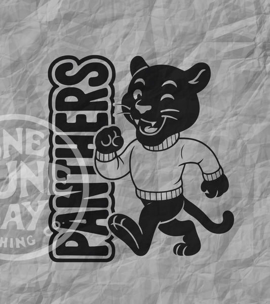Digital Download - Cute Panthers PNG