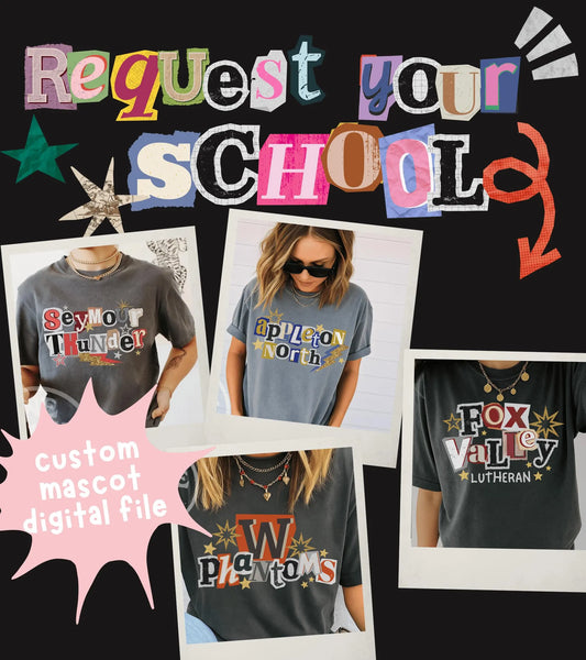 Digital File - Scrapbook School Mascot PNG