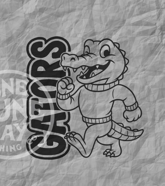 Digital Download - Cute Gators PNG