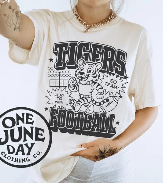 Digital Download - Tigers Football PNG