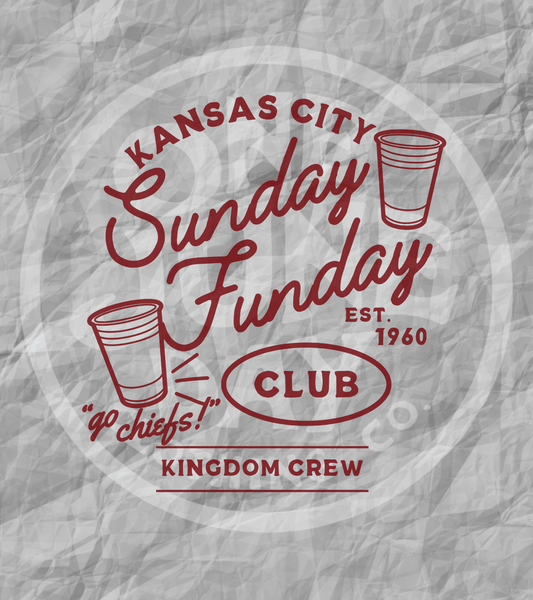 Digital Download - Kansas City Sunday Funday PNG