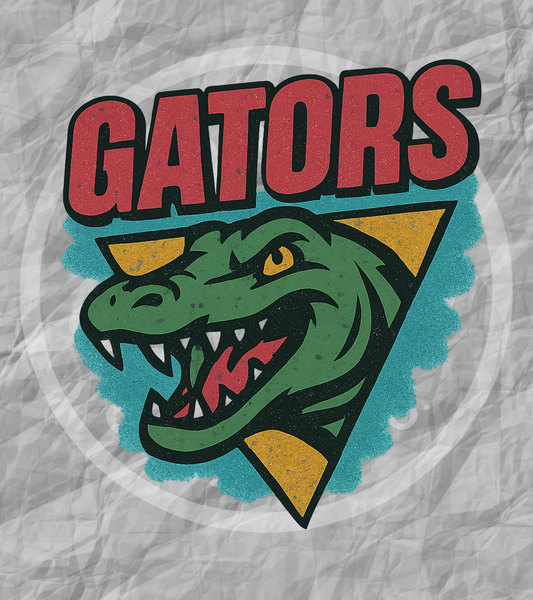 Digital Download - Retro Gators PNG