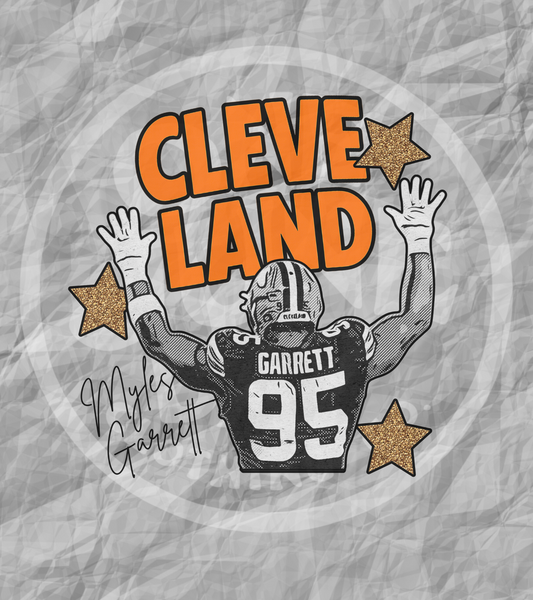 Digital Download - Cleveland Garrett Cartoon Style PNG